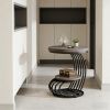 2 Tiers Couch Table,Round Side Table,End Table