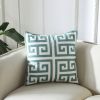 Simple Geometric Embroidery Couch Pillow Featured Embroidered Cushion