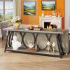Console Table, Industrial Sofa Table Behind Couch