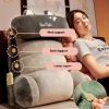 New Bedside Soft Upholstery Couch Pillow Big Backrest