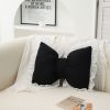 Household Personality Minimalist Bowknot Couch Pillow