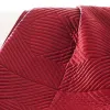 Ahab 50 x 60 Inch Quilted Throw Blanket with Fill, Dutch Velvet Face, Red