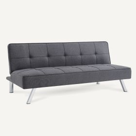 Fabric Convertible Sofa Bed, Folding Sleeper for Living Room for Living Room