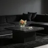 Square Coffee Table, 31.5-Inch Wood Center Table Cocktail Table